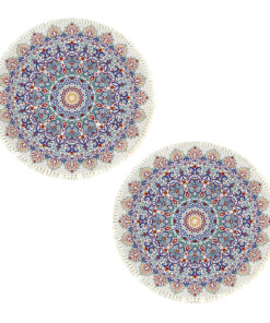 1-SOGA 2X 120cm Mandala Area Rug for Living Room Lounge