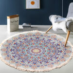 2-SOGA 2X 120cm Mandala Round Area Thick Anti-slip Doormat