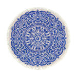 1-SOGA 120cm Mandala Round Tapestry Indian Area Rug for Living Room Lounge