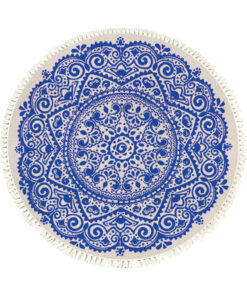1-SOGA 120cm Mandala Round Tapestry Indian Area Rug for Living Room Lounge