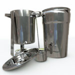 7-SOGA 7L Round Stainless Steel Soup Warmer Marmite Chafer Full Size Catering Chafing Dish