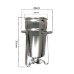 2-SOGA 4X 11L Round Stainless Steel Soup Warmer Marmite Chafer Full Size Catering Chafing Dish