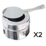7-SOGA 4X Stainless Steel Chafing Food Warmer Catering Dish 9L Full Size