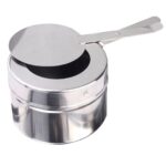 6-SOGA 6L Stainless Steel Chafing Food Warmer Catering Dish Round Roll Top