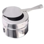 6-SOGA 2X 6L Stainless Steel Chafing Food Warmer Catering Dish Round Roll Top