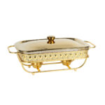 1-SOGA 1.5L Lace Dining Stove Cooking Appliance with Gold Color Kitchen Essential
