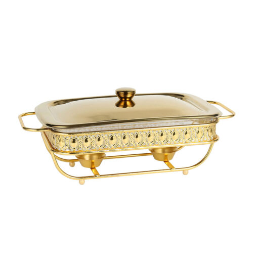 1-SOGA 1.5L Lace Dining Stove Cooking Appliance with Gold Color Kitchen Essential