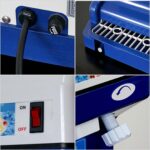 4-SOGA 2X Ice Shaver Commercial Electric Stainless Steel Ice Crusher Slicer Machine 120KG/h