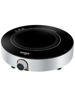 1-SOGA 26cm Smart Electric Induction Cooktop Portable Kitchen Cooker for Cookware