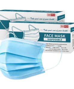 1-120 Pcs Anti Dust Filter Disposable Protective Sanitary Face Mask
