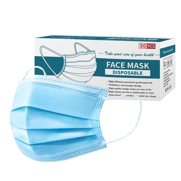 1-60 Pcs Anti Dust Filter Disposable Protective Sanitary Face Mask