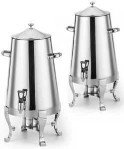 1-SOGA 2X Stainless Steel 13L Juicer Water Milk Coffee Pump Beverage Drinking Utensils
