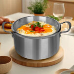 3-SOGA Electric Smart Induction Cooktop and 28cm Stainless Steel Induction Casserole Cookware