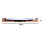 3-SOGA 2X Electric Ceramic BBQ Grill Non-stick Surface Hot Plate for Indoor & Outdoor White