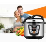 8-SOGA Stainless Steel Electric Pressure Cooker 8L Nonstick 1600W