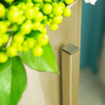 7-SOGA 30CM Gold Metal Plant Stand with Flower Pot Holder Corner Shelving Rack Indoor Display