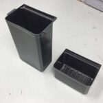 6-SOGA Large Food Trolley Utility Cart Waste Storage Bin