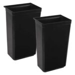 1-SOGA 2X Large Food Trolley Utility Cart Waste Storage Bin
