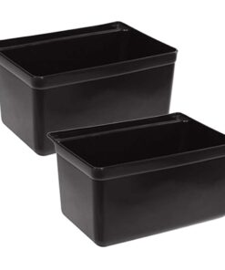 1-SOGA 2X Small Food Trolley Utility Cart Waste Storage Bin