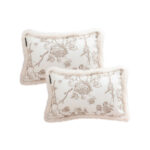 1-SOGA 2X 35CM Light luxury Retro Pillow French Style Cover Case Cushion Throw Pillow