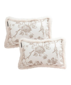 1-SOGA 2X 35CM Light luxury Retro Pillow French Style Cover Case Cushion Throw Pillow