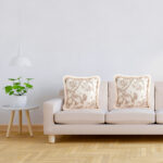 5-SOGA 50cm Light Luxury French Style Printed Plush Pillow Set Throw Pillow