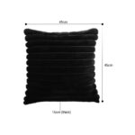 2-SOGA 50cm Medieval-style Raised Pattern Fringed Lumbar Throw Pillow
