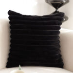 3-SOGA 50cm Medieval-style Raised Pattern Fringed Lumbar Throw Pillow