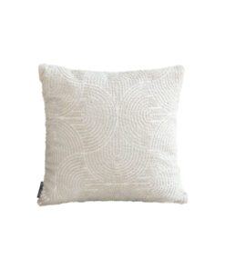 1-SOGA 50cm Gray Pillow Basic Square Stylish Geometric Plush Solid Decorative Covers Throw Pillow