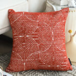 3-SOGA 50Cm Red Oversized Pillow Perfect Cinnabar Outdoor/Indoor Lumbar Throw Pillow