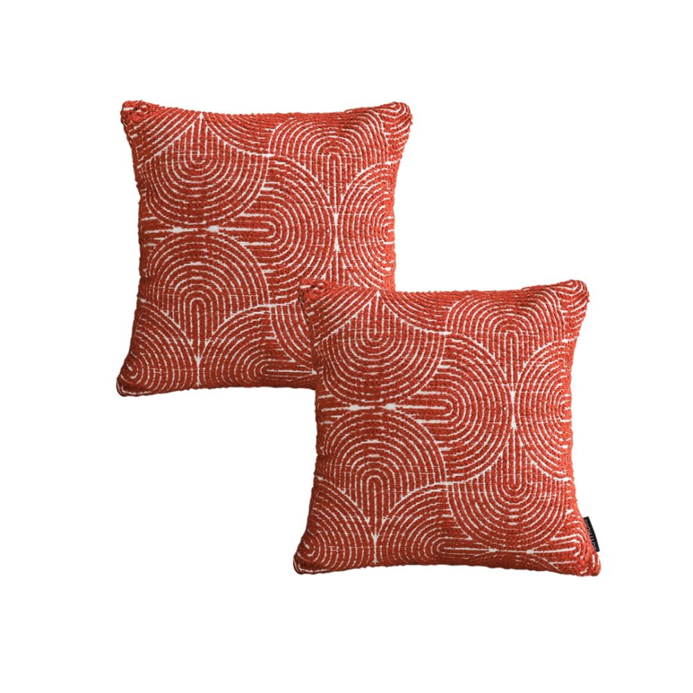 1-SOGA 2X 50Cm Red Oversized Pillow Perfect Cinnabar Outdoor/Indoor Lumbar Throw Pillow