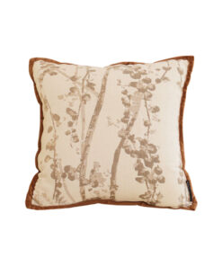 1-SOGA 45cm Painting Retro Tree flower Bird Cotton Linen Home Decor Pillow Case Cushion Throw Pillow