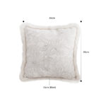 2-SOGA 45cm Pillow Cover French Jacquard Woven France Peony Floral Made Throw Pillow