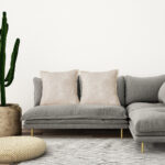 7-SOGA 2X 45cm Elegant Palm Leaf Texture & Jacquard Square Throw Pillow