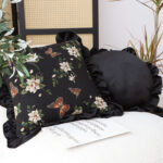 3-SOGA 45cm Square Vintage Decorative Embroidered Square Throw Pillow