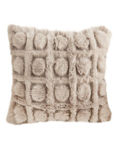1-SOGA 45cm Wabi-sabi Herringbone Plush Square Throw  Pillow