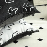 5-SOGA 2X 45cm Throw Pillow White Teddy Fleece Square Pony Design Decorative Cushion for Living Room