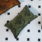 4-SOGA 30cm Throw Pillow Green Leopard Lumbar Decorative Cushion for Living Room
