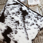 6-SOGA 50cm Throw Pillow  Black and White Leopard Thick Premium Polyester Fiber for Home Decor