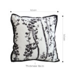 5-SOGA 2X 50cm Throw Pillow Botanical and Modern Elegant for Home Decor