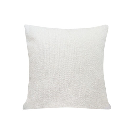 1-SOGA 50cm White Throw Pillow Premium Polyester Fiber and Cotton for Home Decor