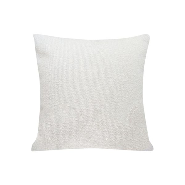 1-SOGA 50cm White Throw Pillow Premium Polyester Fiber and Cotton for Home Decor