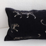 4-SOGA 35cm Black Throw Pillow Elegant Decorative Cushion Living Room Modern Home Decor