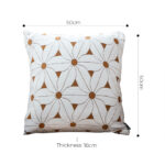 5-SOGA 50cm Throw Pillow Premium Polyester Fiber Thick Cotton Ultimate Comfort for Home Decor