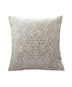 1-SOGA 50cmThrow Pillow White and Beige Geometric Pattern Accent for Home Decor
