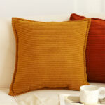4-SOGA 50cm Throw Pillow Mustard Wabi Sabi Arches Indoor and Outdoor Kavka for Home Decor