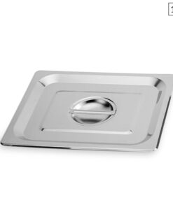 1-SOGA Gastronorm GN Pan Lid Full Size 1/2 Stainless Steel Tray Top Cover