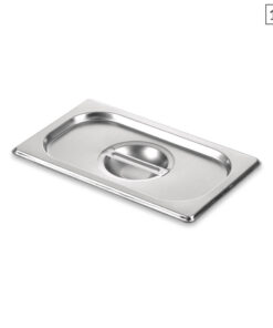 1-SOGA Gastronorm GN Pan Lid Full Size 1/3 Stainless Steel Tray Top Cover