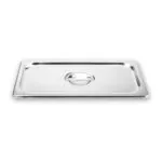 5-SOGA 4X Gastronorm GN Pan Lid Full Size 1/3 Stainless Steel Tray Top Cover