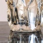 6-SOGA 29cm Glass Clear Vase Crystal VASE Thick Modern Home Decor